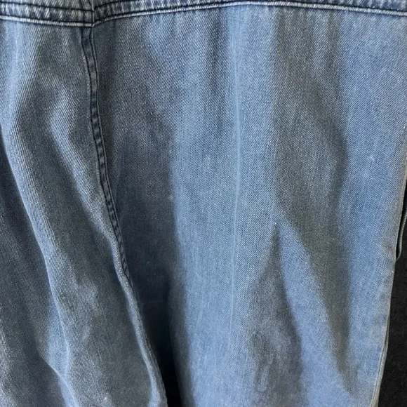 Theory Denim Blue Button-Down Dress Size 6 - Picture 13 of 13